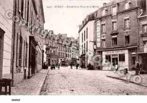 Ville de AURAY, carte postale ancienne