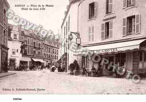 Ville de AURAY, carte postale ancienne