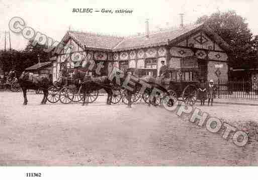 Ville de BOLBEC, carte postale ancienne