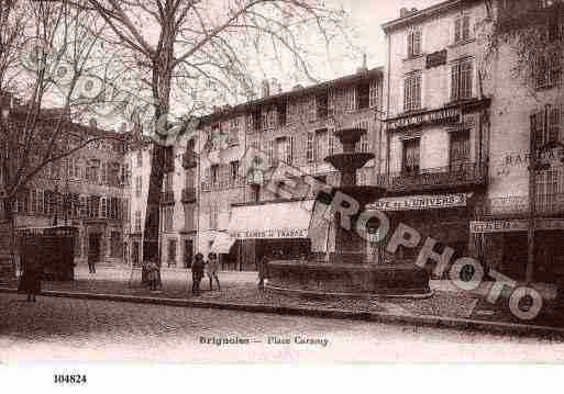 Ville de BRIGNOLES, carte postale ancienne