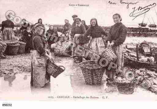 Ville de CANCALE, carte postale ancienne