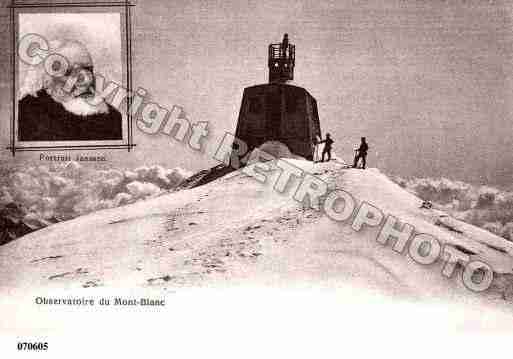 Ville de CHAMONIXMONTBLANC, carte postale ancienne