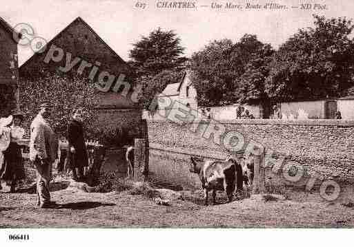 Ville de CHARTRES, carte postale ancienne