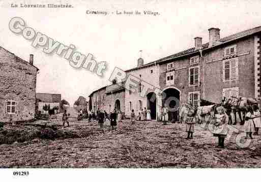 Ville de CRANTENOY, carte postale ancienne