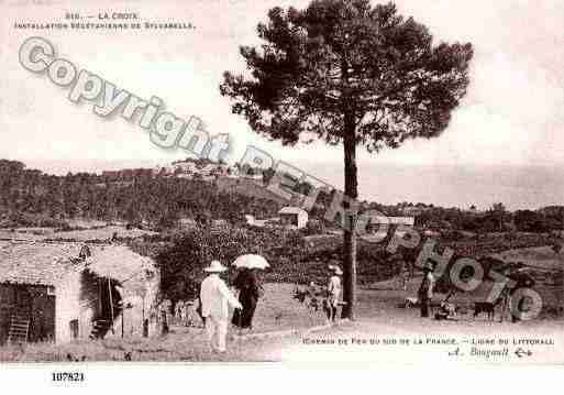 Ville de CROIXVALMER(LA), carte postale ancienne