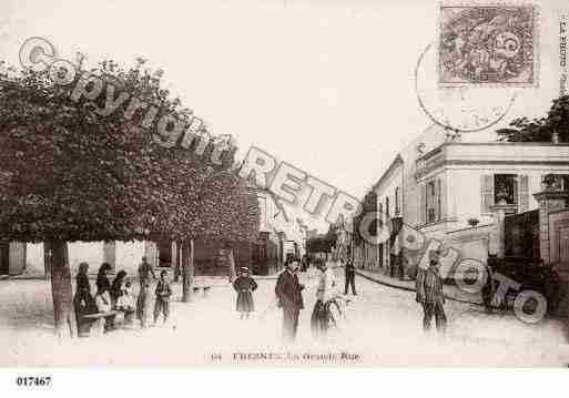 Ville de FRESNES, carte postale ancienne