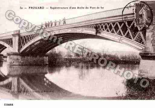 Ville de FROUARD, carte postale ancienne