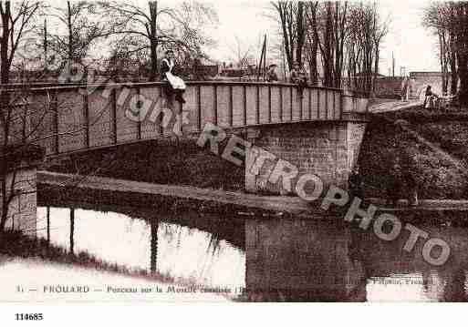 Ville de FROUARD, carte postale ancienne