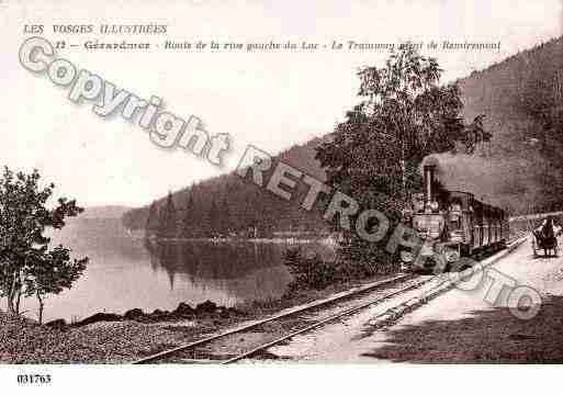 Ville de GERARDMER, carte postale ancienne