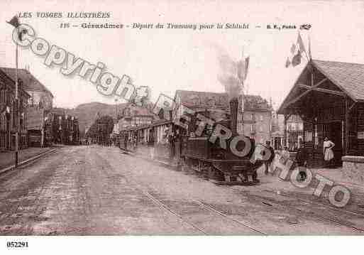 Ville de GERARDMER, carte postale ancienne