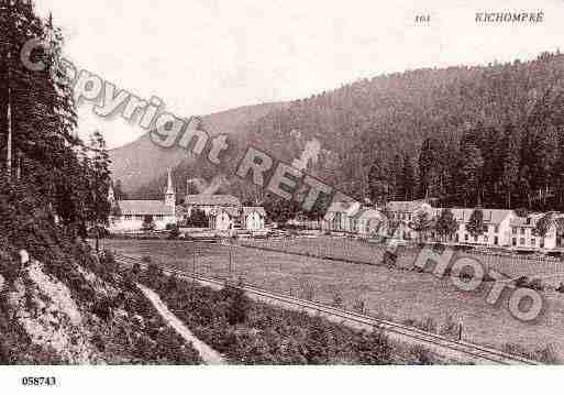 Ville de GERARDMER, carte postale ancienne