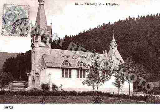 Ville de GERARDMER, carte postale ancienne