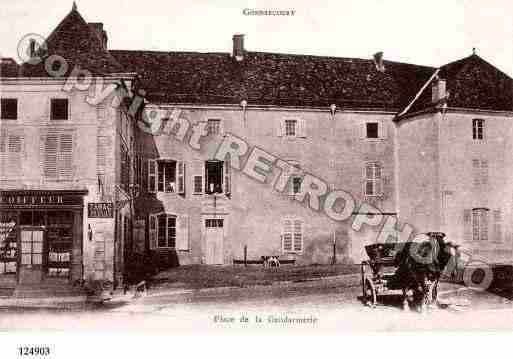 Ville de GONDRECOURTLECHATEAU, carte postale ancienne