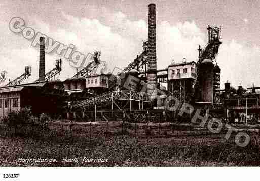 Ville de HAGONDANGE, carte postale ancienne