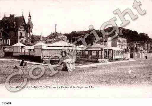 Ville de HOULGATE, carte postale ancienne