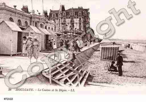 Ville de HOULGATE, carte postale ancienne