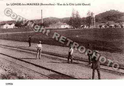 Ville de LONDELESMAURES(LA), carte postale ancienne