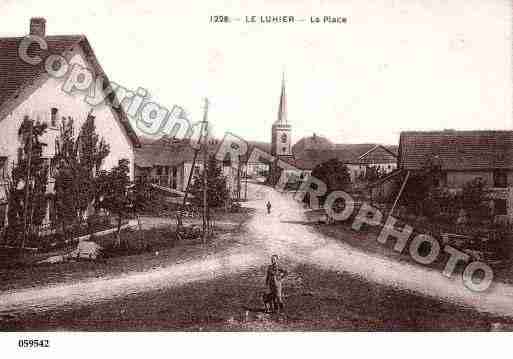 Ville de LUHIER(LE), carte postale ancienne