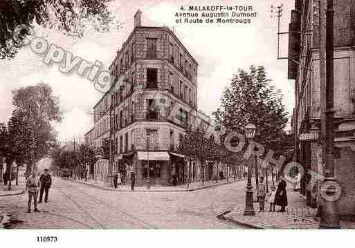 Ville de MALAKOFF, carte postale ancienne