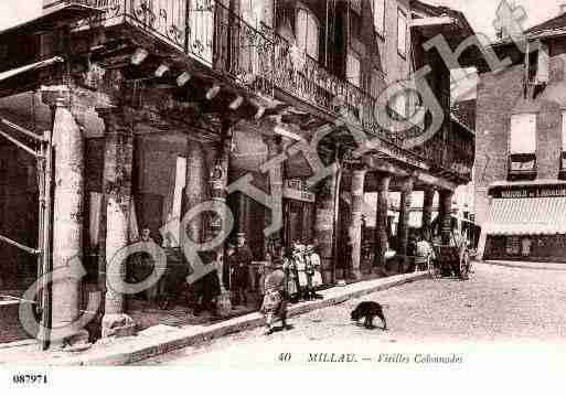 Ville de MILLAU, carte postale ancienne