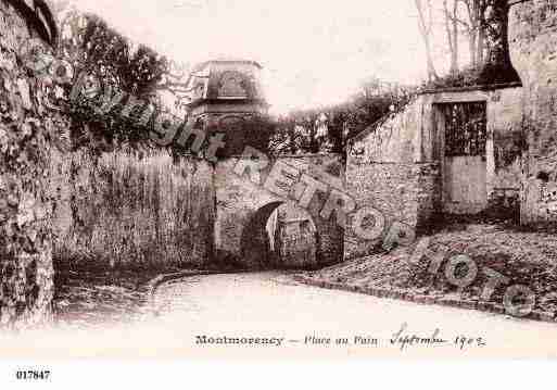 Ville de MONTMORENCY, carte postale ancienne