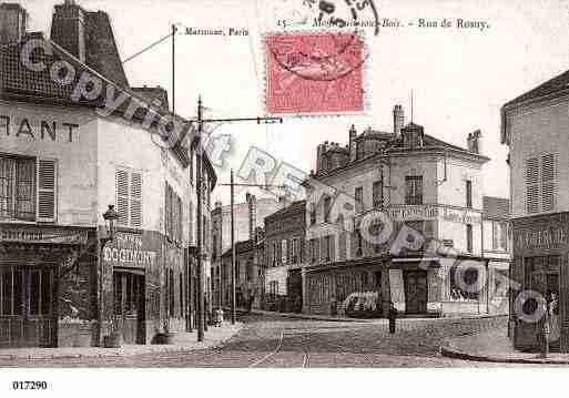 Ville de MONTREUIL, carte postale ancienne