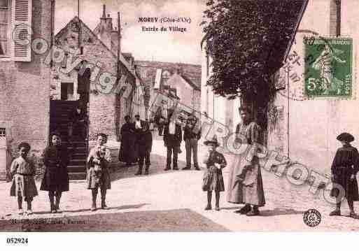 Ville de MOREYSAINTDENIS, carte postale ancienne