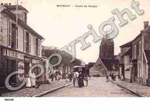 Ville de MORMANT, carte postale ancienne