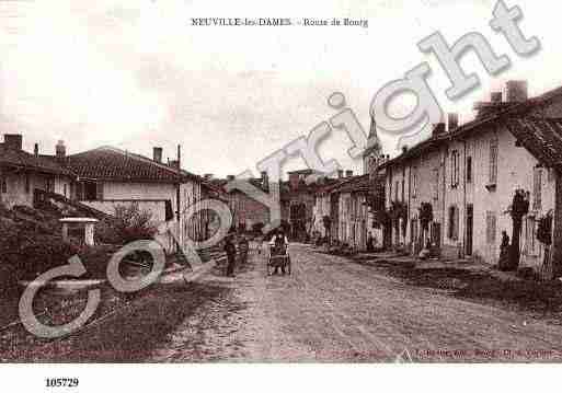 Ville de NEUVILLELESDAMES, carte postale ancienne