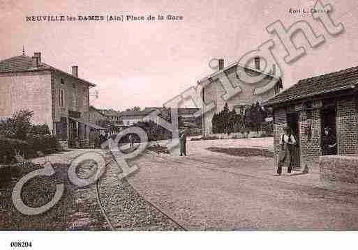 Ville de NEUVILLELESDAMES, carte postale ancienne