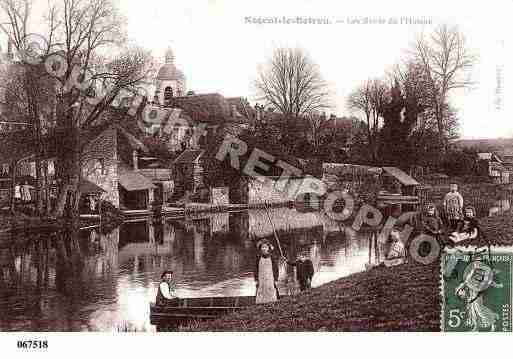 Ville de NOGENTLEROTROU, carte postale ancienne