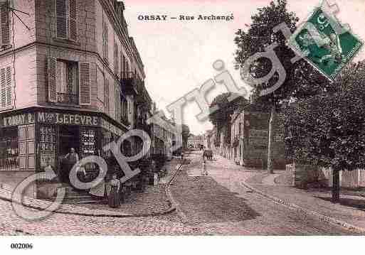 Ville de ORSAY, carte postale ancienne