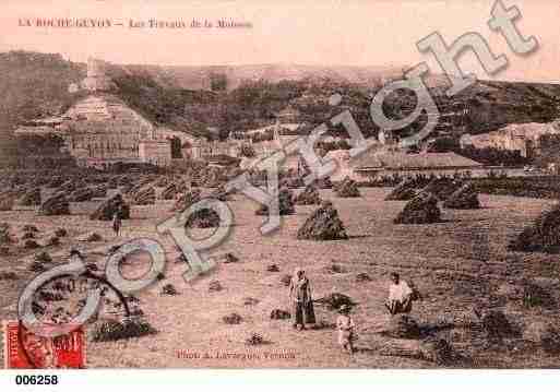 Ville de ROCHEGUYON(LA), carte postale ancienne