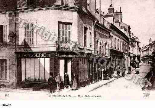 Ville de ROMORANTINLANTHENAY, carte postale ancienne