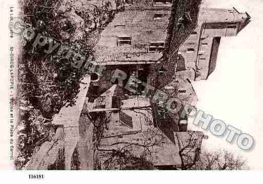 Ville de SAINTCIRQLAPOPIE, carte postale ancienne