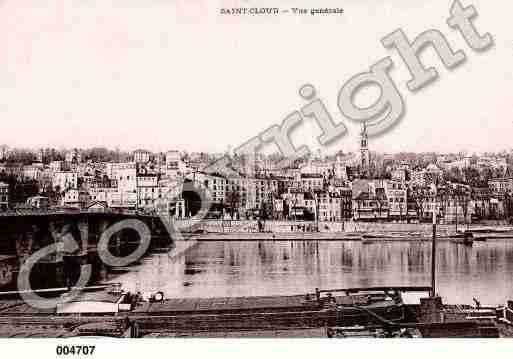 Ville de SAINTCLOUD, carte postale ancienne