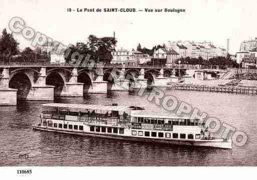 Ville de SAINTCLOUD, carte postale ancienne