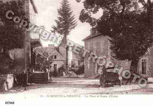 Ville de SAINTMARTINLAMEANNE, carte postale ancienne