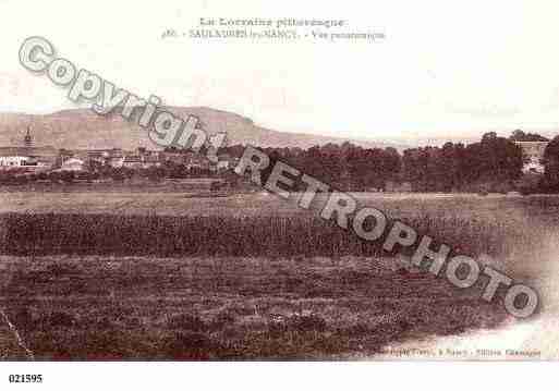 Ville de SAULXURESLESNANCY, carte postale ancienne