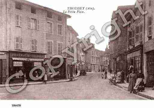 Ville de THOISSEY, carte postale ancienne