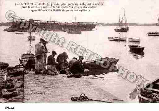 Ville de TRINITESURMER(LA), carte postale ancienne