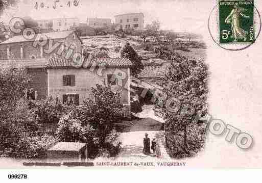 Ville de VAUGNERAY, carte postale ancienne