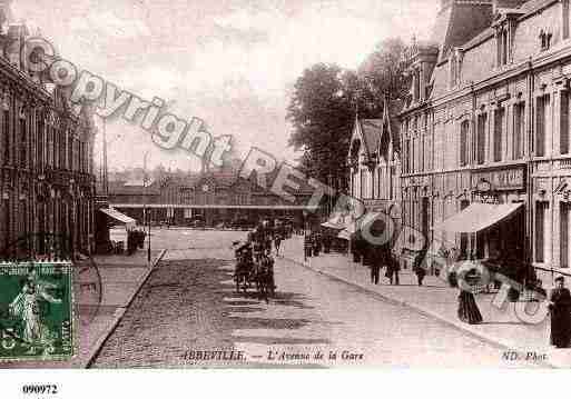 Ville de ABBEVILLE, carte postale ancienne