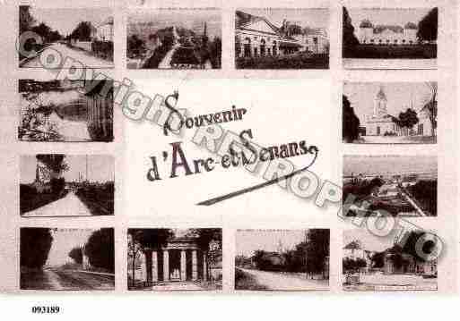 Ville de ARCETSENANS, carte postale ancienne