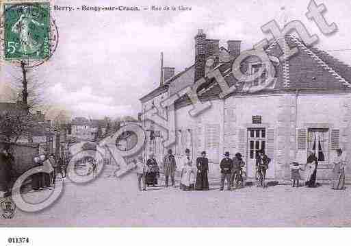 Ville de BENGYSURCRAON, carte postale ancienne