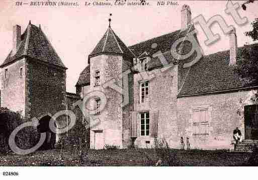 Ville de BEUVRON, carte postale ancienne