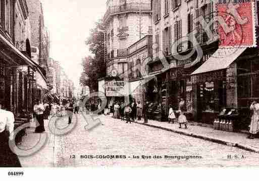 Ville de BOISCOLOMBES, carte postale ancienne