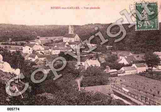 Ville de BOISSYAUXCAILLES, carte postale ancienne