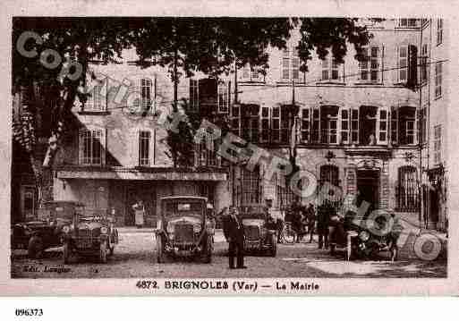 Ville de BRIGNOLES, carte postale ancienne