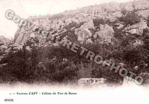 Ville de BUOUX, carte postale ancienne